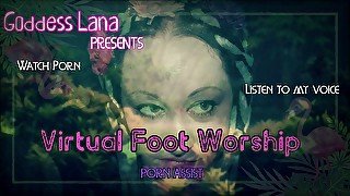 AUDIO ONLY - Virtual foot worship