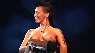 Extreme Fetish Show On Stage