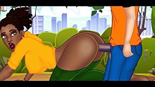 World Of Step-Sisters #75 - Quickie In The Park By MissKitty2K