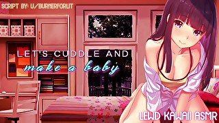 Let's Cuddle And Make A Baby (Sound Porn) (English ASMR)