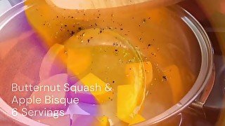 Butternut Squash & Apple Bisque