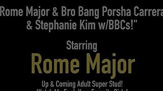 Rome Major &amp; Bro Bang Porsha Carrera &amp; Stephanie Kim w/BBCs!