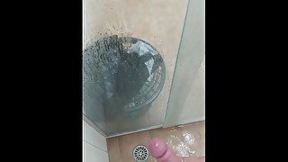 masturbating in the bathroom