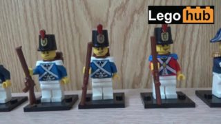 Lego minifigures of sexy British Imperial soldiers