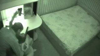 Hidden camera films couple fucking