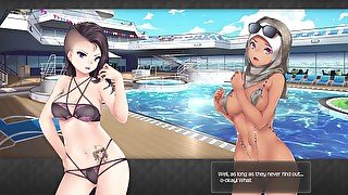 Huniepop 2 Part 17: Abia in Her Swimsuit