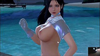 Dead or Alive Xtreme Venus Vacation Elise Rain Drop Outfit Nude Mod Fanservice Appreciation