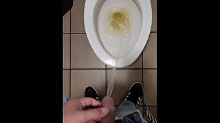 First piss of the night