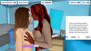 College craze: two naughty girls in a college dorm ep 19