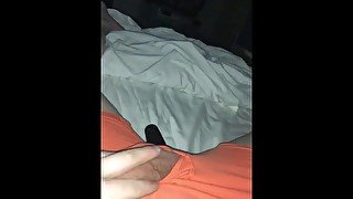 Jerking my cock before bed