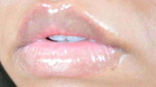 Glossy Erotic Lip Tease