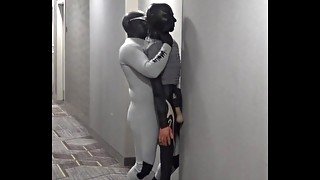 enemy agent humping a dummy in hotel hall