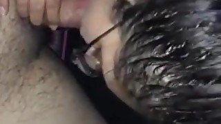 Sexy honduran sucking me up in her car