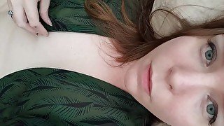 Fat Pussy Orgasm Green Eyes Moaning Masturbating Beauty