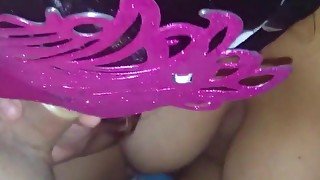 18 year old brunette big saggy tits from New York United States fucking her stepbrother's big dick