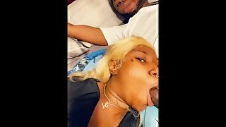 Pornhub blooper Weirdo sucking black cock