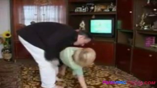 Her dad makes sure shes fit enough to fuck