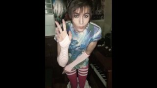 Hot Femboy Striptease