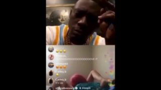 Lil Boosie On Live While Eating Pussy !