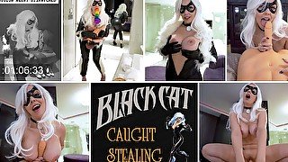 Black cat caught stealing - ImMeganLive