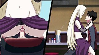 Ino Yamanaka Fucked Hard In Public Ramen Shop