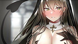 [F4M] Using A Possessed Nun As An Fleshlight To Free Her~  Lewd Audio