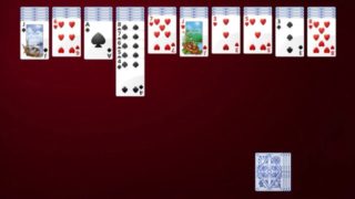 A regular Spider Solitaire walkthrough