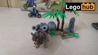 This Lego triceratops with missiles on its back will make you cum in 2 mins