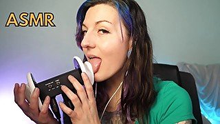 SFW ASMR Deep Ear Attention and Licking for Tingle Immunity - PASTEL ROSIE Sexy Wet Tongue Fetish