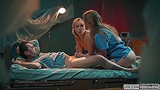 Ashley Lane, Tommy Pistol And Anna Claire Clouds In Theres A Demon In The Hospitals Basement