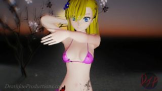 MMD R18 - Aylin model test in - Apple Pie - 1039