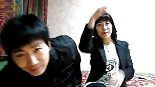 Amateur korean couple sex video