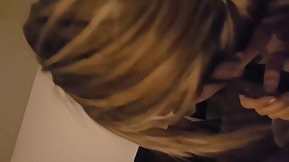 Her jacking me off