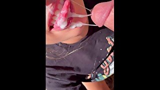 CUM ADVENTURE COMPILATION - Facial, Cum in mouth, Creampie