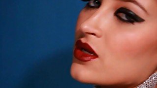 Dani Daniels Blue Wall Masturbation