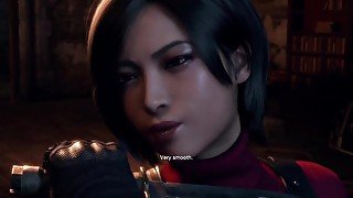 ADA WONG ES COGIDA POR LEON FINALMENTE!