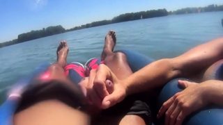 Inner Tube Bj On The Lake