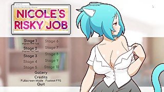 Nicole's Risky Job - Stage 3