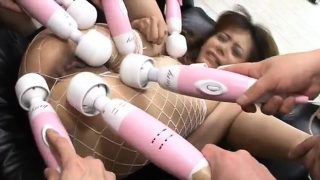 Wild dildo play with sexy Japanese Moe Aizawa