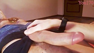 POV filming how I have fun caressing soy big dick amateur filming