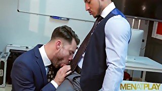 Anal Fucks Suited Gay Boss - James Castle And Klein Kerr