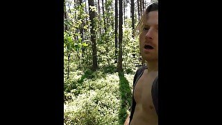 I needed to fap on the forest path