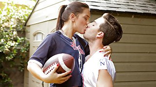 Alina Lopez & Lucas Frost in Touchdown - NubileFilms