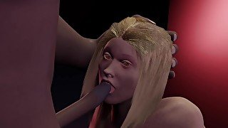 Hentai 3d Animated Junky Blonde deep blowjob cock socking Big Dick Uncensored dont play with cops