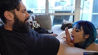 Sexy Jewelz Blu With Big Fake Boobs Has Passionate Sex