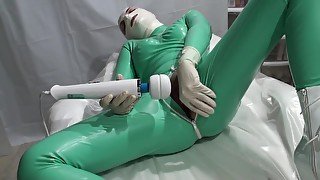 Latex Danielle Relaxing In The Ambulance