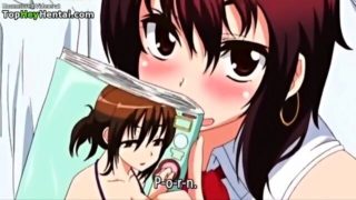 Hentai cute girl with huge tits wants to have sex