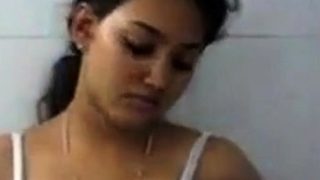 Cute Girl Making Her Bf's cock hard Whatsapp Video