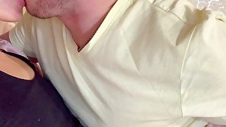 StepUncle licks my nipples and cums on my milky pussy/feralberryy