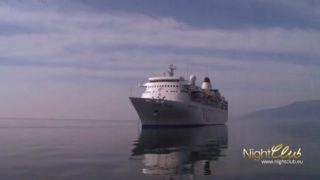 German cruise ship 3 final. the captain gives gorgeous blonde maid a personal tour of the ship's bridge